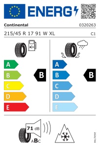 CONTINENTAL ALLSEASONCONTACT 2 FR XL 215/45 R17 - Img 4