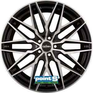 OXIGIN 25 7.5X18 5X112 ET25 66.7 SCHWARZ GLANZ VOLLPOL.