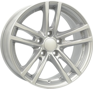 RIAL X10 7X16 5X120 ET40 72.6 POLAR-SILVER KBA-49509 M+S