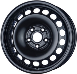 6,5X16 MW STEEL 16219 5/112 ET41 CH57,1 - Black