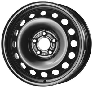 6,5X16 MW STEEL 16286 5/108 ET45 CH63,4 - Black