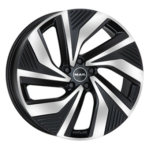 7,5X19 MAK ELECTRA 5/112 ET50 CH57,1 - Gloss Black / Polished
