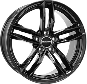 8,0X18 MONACO WHEELS RR8M 5/112 ET35 CH66,5 - Gloss Black