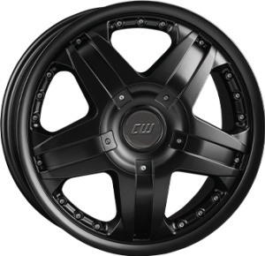 BORBET CWB 8X18 5X120 ET45 72.5 BLACK MATT KBA-45565 M+S 495706
