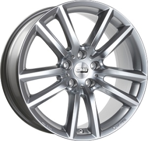 CMS C27 7.5X18 5X112 ET49 66.5 RACING SILVER KBA-53883 M+S