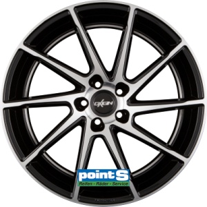 OXIGIN 20 8.5X19 5X120 ET35 72.6 SCHWARZ GLANZ VOLLPOL.