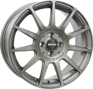 7,0X17 MONACO WHEELS RALLYE 4/100 ET40 73,1 - Gunmetal Dull