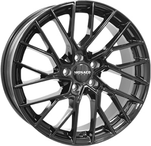 8,0X18 MONACO WHEELS GP11 5/112 ET45 CH66,5 - Gloss Black
