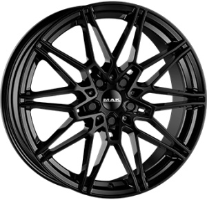 8,5X19 MAK KOENIG 5/120 ET37 CH72,6 - Gloss Black