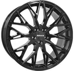 8,5X19 MNC WHEELS GP15-FF 5/130 ET54,5 CH66,4 - Gloss Black
