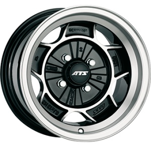 ATS CLC 5.5X15 4X130 ET25 70 DIAMOND-BLACK FRONTPOLISHED KBA-40012 M+S