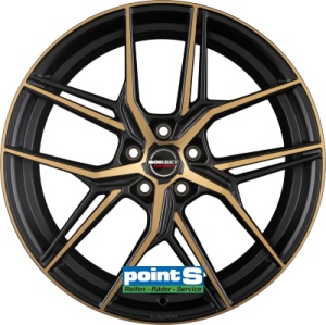 BORBET QX 8X19 5X112 ET49 66.5 BLACK BRONZE MATT KBA-53964 M+S 498029