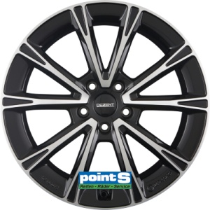 DEZENT AR BP 9X20 5X112 ET42 57.1 SCHWARZ GLŽNZEND/FRONTPOLIERT. ECE