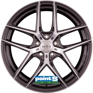 DOTZ LAGUNASECA FP 9X20 5X112 ET40 70.1 GUNMETAL/FRONTPOLIERT