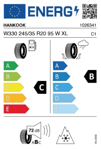 HANKOOK 245/35 R20 95W XL M+S WINTER I*CEPT EVO3 W330 - Img 4