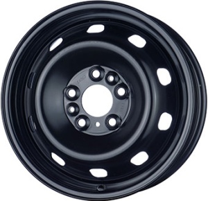 6,0X16 MW STEEL 16208 5/118 ET68 71,1 - Black