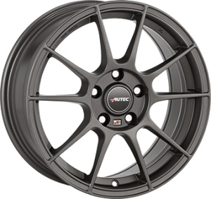 7,0X16 AUTEC WIZARD 4/108 ET25 CH65,1 - Gunmetal Dull
