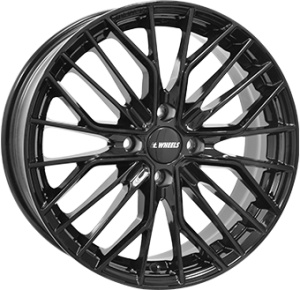 7,0X17 IT WHEELS TIARA 4 4/108 ET38 CH63,4 - Gloss Black