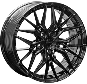 8,0X18 MONACO WHEELS FF2 5/112 ET45 CH66,5 - Gloss Black