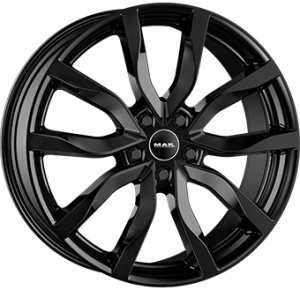 8,0X19 MAK KOLN 5/112 ET45 CH57,1 - Gloss Black
