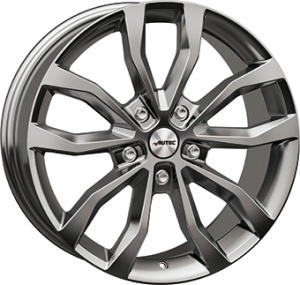 8,5X19 AUTEC UTECA 5/127 ET50 CH71,6 - Titanium
