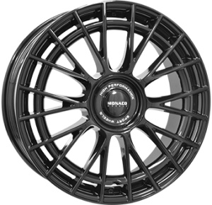 8,5X20 MONACO WHEELS GP12 5/114,3 ET40 CH67,1 - Gloss Black