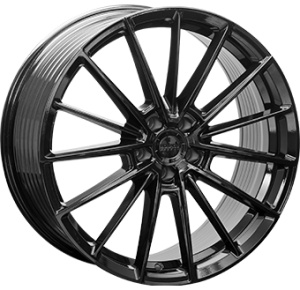 9,0X19 MONACO WHEELS FF1 5/112 ET40 CH66,5 - Gloss Black