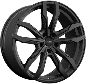 9,0X20 SUPERMETAL FIN 5/120 ET45 CH65,1 - Dull Black