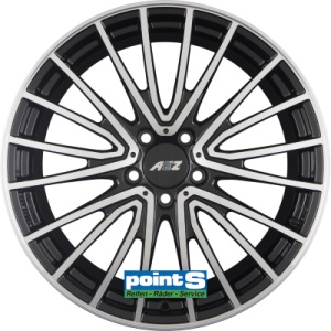 AEZ BERLIN BP 7.5X19 5X112 ET49 66.6 SCHWARZ GLŽNZEND/FRONTPOLIERT. ECE