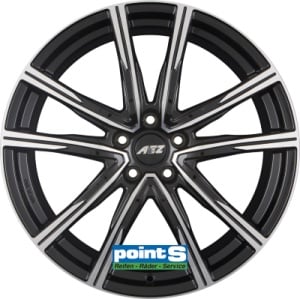 AEZ MONTREAL BP 7.5X18 5X112 ET50 57.1 SCHWARZ GLŽNZEND/FRONTPOLIERT. ECE