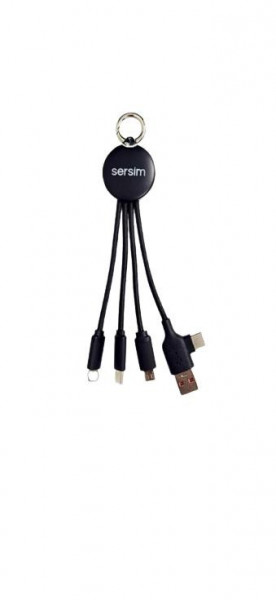 Cablu de incarcare micro USB, multifunctional, 16cm