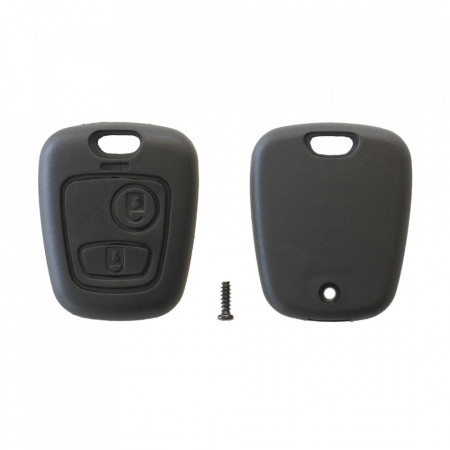 CARCASA CHEIE CONTACT PENTRU CITROEN BERLINGO / C1 / C2 / C3 / C5 / SAXO / XSARA PICASSO, 2 BUTOANE, FARA CHEIE