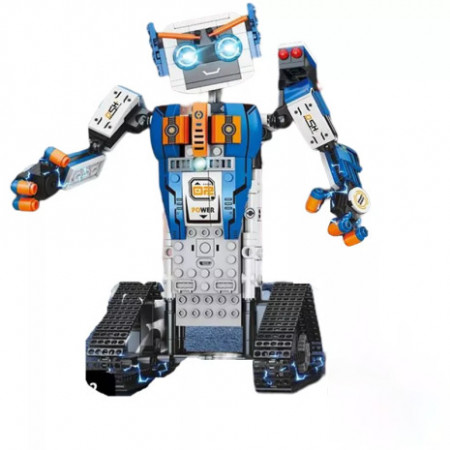 Robot De Jucarie Cu Telecomanda Technic, Andowl, lego 477+ pcs, 6+