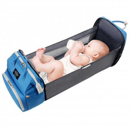 3 in 1 Geanta, rucsac si patut pentru mamici