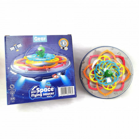 OZN UFO Rotation cu sunete si lumini