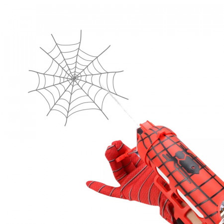 Spider-Man Lansator de panza cu manusa 2In1 cu spuma si apa