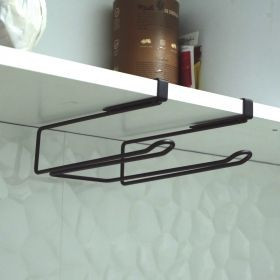 Suport metalic sub raft, negru 26 x 17x 9 cm