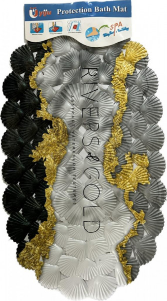 Covor baie. model scoici, Rivers & Gold 67x37cm