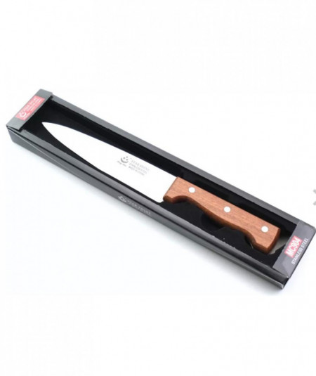Cutit bucatarie cu maner lemn 30 cm