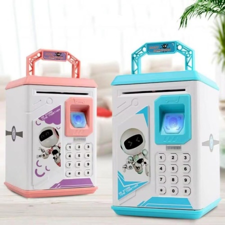 Robot Bodyguard Password Box – Seif interactiv cu parolă pentru copii