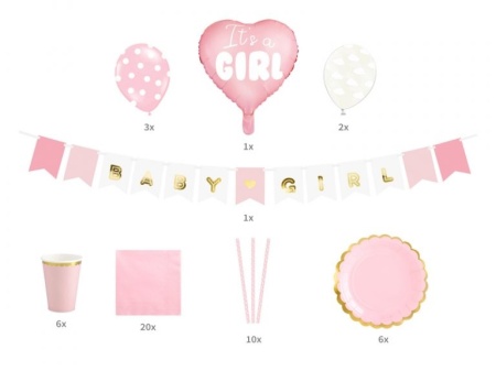 Set decoratiuni ”It’s a girl”