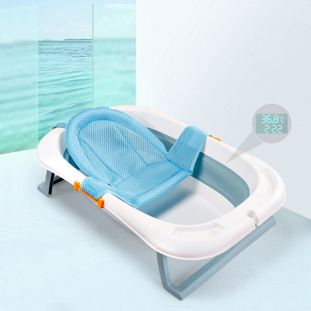Cadita pliabila cu hamac ergonomic, termometru