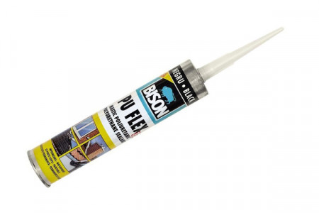 PU FLEX - ETANSEIZANT POLIURETANIC NEGRU 300 ML