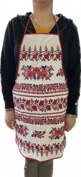 Sort bucatarie motiv traditional, din bumbac