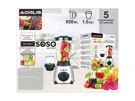 Blender 900W, 1.5L, 5 Viteze