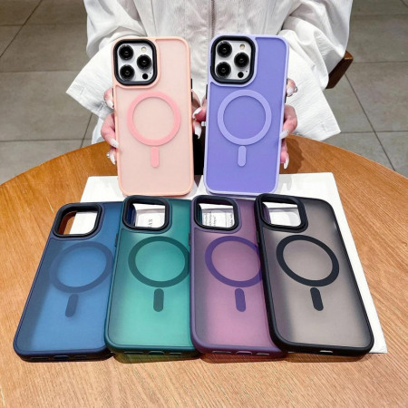 Husa magnetica pentru iPhone 15, rezistenta la cadere, compatibilitate Magsafe, Antisoc, Ultra Safe