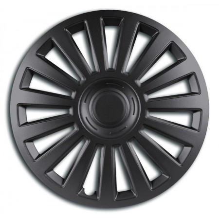 SET CAPACE ROTI 16` NEGRE LUXURY