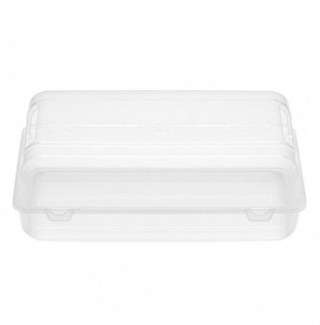 Cutie depozitare incaltaminte, transparent, 20,6x35,3x12,6 cm