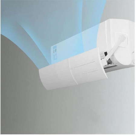 Deflector reglabil pentru aer conditionat, protectie jet de aer rece, prindere laterala