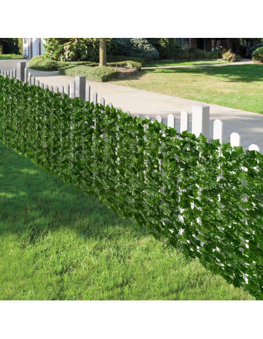 Gard decor frunze, 300X100cm